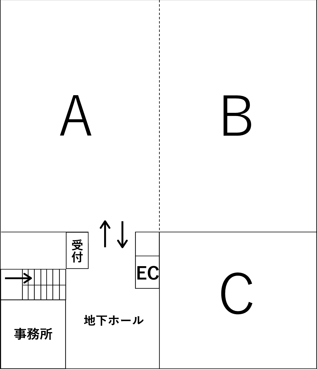 貸会場図面